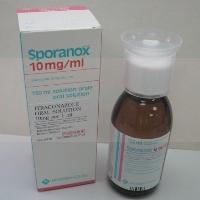 SPORANOX / СПОРАНОКС 10 MG 150 ML СУСПЕНЗИЯ (Itraconazole / Итраконазол) JOHNSON&JOHNSON