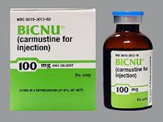 Бикну, Bicnu (Кармустин, carmustine) 100 мг, original, BSM США