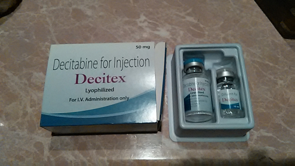 Децитабин, Dacogen, Decitabine 50 мг, generic, NATCO Индия