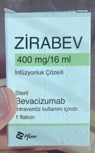Фото - Zirabev, Зирабеф (бевацизумаб) 400 мг,Pfizer, США