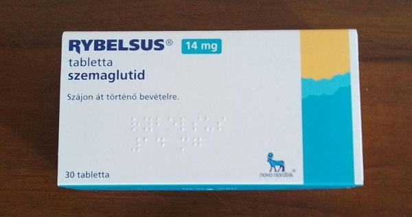 Рибелсас, Ребелсас, Рибелсус, Rybelsus (семаглютид) 14 мг 30 таб, Novo nordisk, Дания