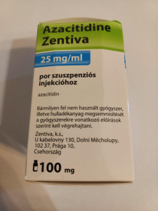 Фото - Azacitidine, Азацитидин 100 мг Zentiva, Чехия