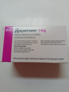 Фото - Рапамун, Rapamun (сиролимус, sirolimus 1 мг 100 таб. Original, Pfizer, Италия