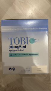 Фото - TOBI / ТОБИ 300 MG 5 ML 56 AMP. (Tobramycin / Тобрамицин) MEDA PHARMA