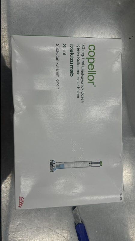 COPELLOR/ТАЛС / Taltz 80 MG 1 ML 3 ENJ.(Iksekizumab/Иксекизумаб) Lilly, USA