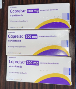 Фото - Капрелса, Kaprelsa (вандетаниб, vendatinib) 300 mg 30 tab., original, Франция