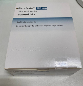 Фото - Венклекста, Venclexta, Venclyxto ( венетоклакс, Venetoclax) 100 мг 112 таб. Original, Abbive, Ирландия
