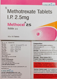 Фото - Метотрексат, Methotrexate 2.5 мг 100 таб. Індія