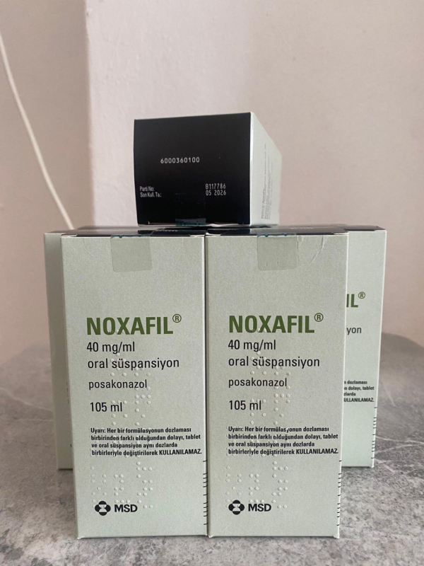 NOXAFIL / НОКСАФИЛ 40MG/ML 105ml. суспензия (Posaconazole, Позаконазол) MERCK SHARP