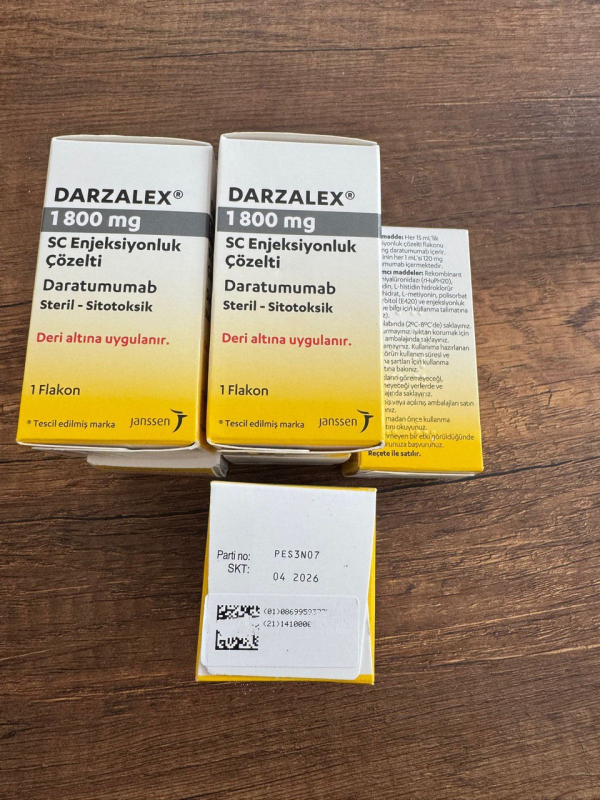 DARZALEX/ДАРЗАЛЕКС 1800 MG (Daratumumab / Даратумумаб) JANSSEN