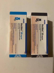 Фото - VECTIBIX /ВЕКТИБИКС 20 MG 20 ML 1 FLK.(Panitumumab / Панитумумаб)