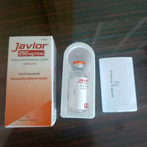 JAVLOR, Жавлор 250 MG 10 ML 1 FLK. (Vinflunine ,Винфлунин) PIERRE FABRE