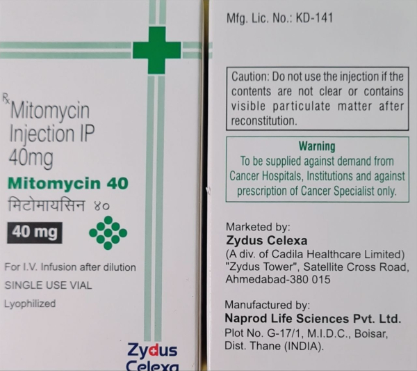 Mitomicină 40 mg India