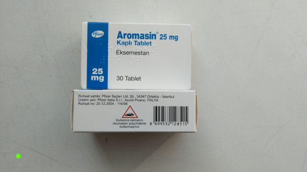 Аромазин, Aromazin (эксеместан exemestan) 25 мг. 30 таб.original, PFIZER,Италия