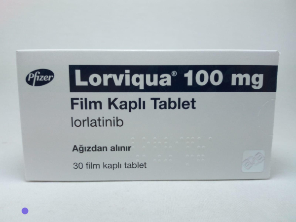 Лорвиква Лорбрена, Lorviqua (лорлатиниб, lorlatinib ) 100 мг 30 таб, original, Pfizer