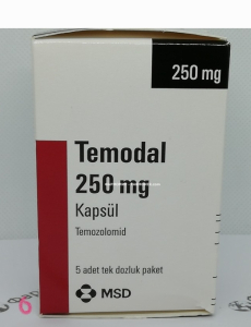 Фото - Темодал to Temodal (темозоломид , Temozolomid) 250 мг 5 таб. , original, МSD, Финляндия