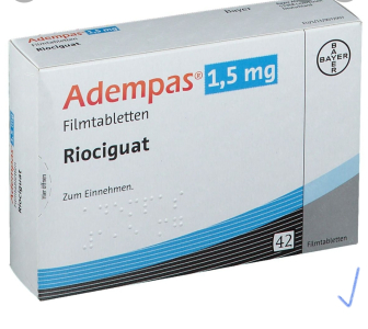 Фото - ADEMPAS / АДЕМПАС 2.5 MG 42 FTB. (Riosiguat, Риосигуат ) BAYER PHARMA