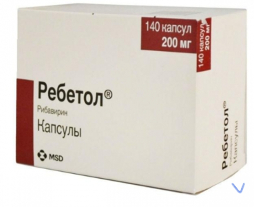 Фото - VIRON / РЕБЕТОЛ 200 MG 168 CAP. (Ribavirin, Рибавирин ) SANOVEL ILAC Турция