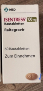 Фото - ISENTRESS / ИСЕНТРЕСС 400 MG 60 FTB (Raltegravir,Ралтегравир) MERCK SHARP