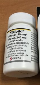 Фото - STRIBILD /СТРИБИЛД 150/200 MG 30 FTB. (Emtricitabine, Elvitegravir, Tenofovir / Эмтрицитабин, Эльвитегравир, Тенофовир) GILEAD SCIENSES