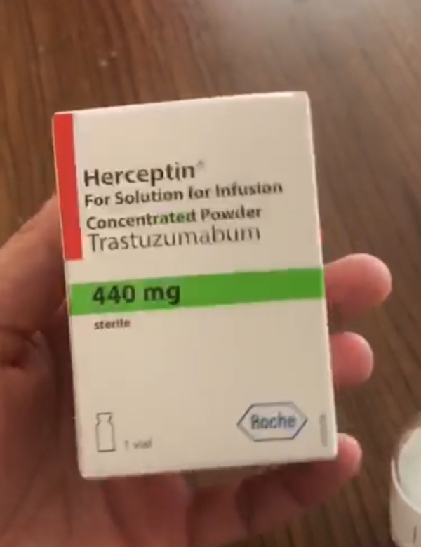 Герцептин, Herceptin (трастузумаб, trastuzumab) 440 мг, Roche, original