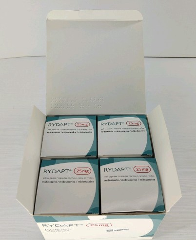 RYDAPT / Ридапт / Митикайд 25 MG 112 CAP. ( Midostaurin / Мидостаурин) NOVARTIS, original