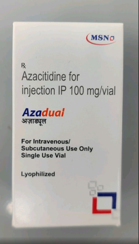 Видаза, Vidaza (azacitidine, азацитидин) 100 мг, Индия, generic 