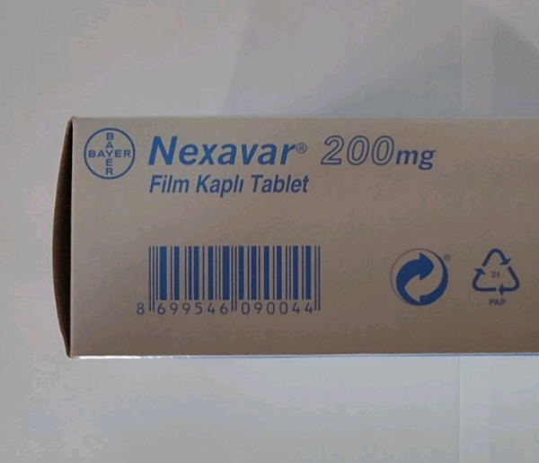 Нексавар, Nexavar (сорафениб, sorafenib) 200 мг 112 таб. Original, BAYER Германия