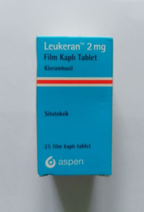 Foto - Leikeran (clorambucil) 2 mg 25 comprimate ASPEN Germania